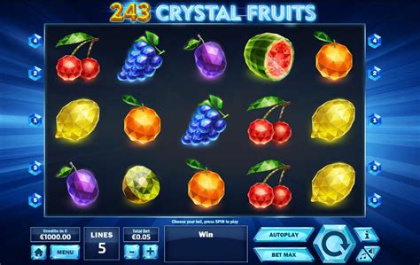 243 Crystal Fruits 1xbet